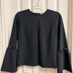 Karina Grimaldi Black Blouse